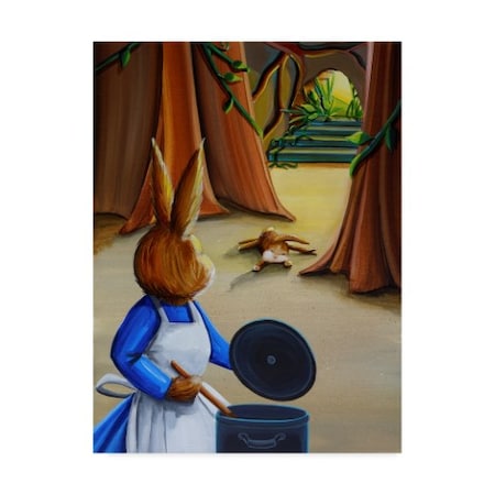 Cindy Thornton 'Peter Rabbit 18' Canvas Art,35x47
